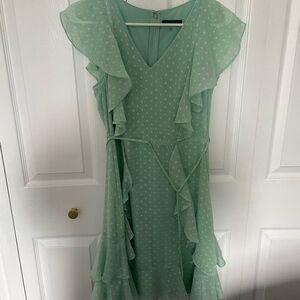 Sea foam green dress